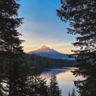 Lost Lake Hiking Trails Mt Hood Oregon