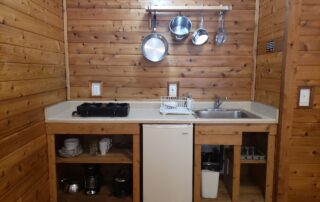 lodge room 3 kitchen area