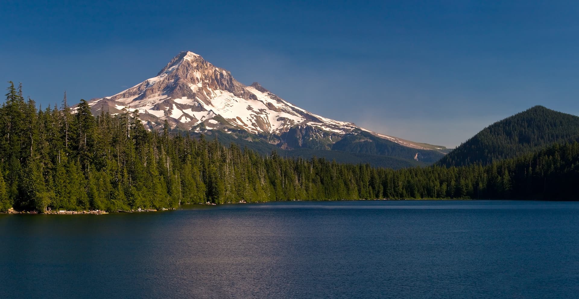 Mt. Hood seen from across Lost Lake